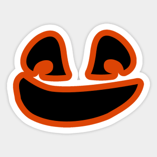 Pumpkin Faces Sticker